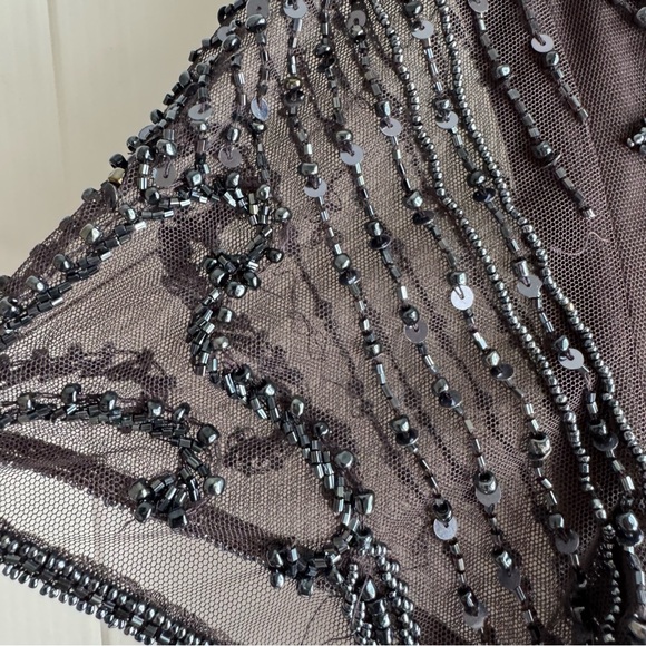 Pisarro Nights Black and Silver Embellished Dress **see note - Picture 13 of 15